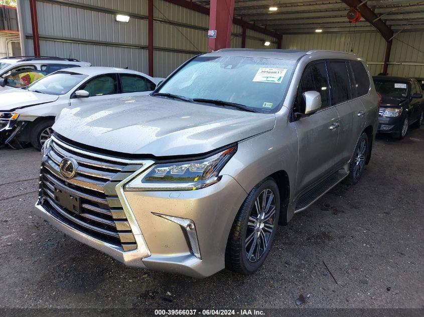 2020 Lexus Lx 570 Two-Row VIN: JTJFY7AX7L4332499 Lot: 39566037