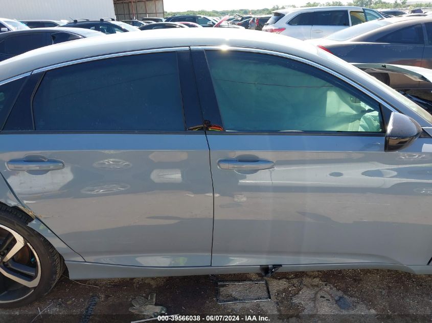 2021 Honda Accord Sport VIN: 1HGCV1F32MA081624 Lot: 39566038