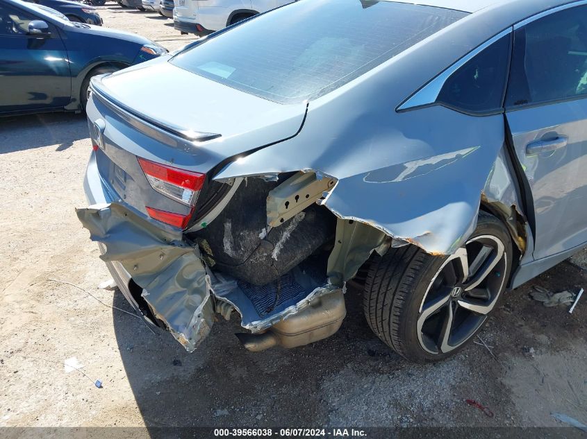 2021 Honda Accord Sport VIN: 1HGCV1F32MA081624 Lot: 39566038