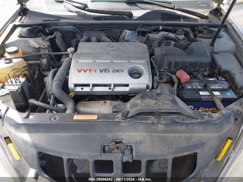 2003 Lexus Es 300 VIN: JTHBF30G730121682 Lot: 39566042