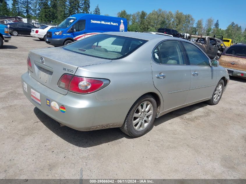 2003 Lexus Es 300 VIN: JTHBF30G730121682 Lot: 39566042