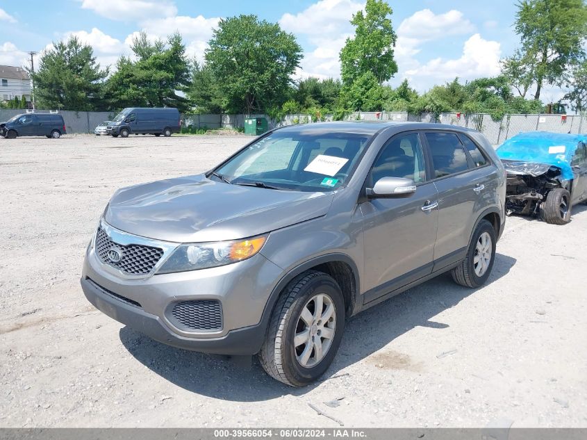 2012 Kia Sorento Lx VIN: 5XYKT3A16CG261012 Lot: 39566054