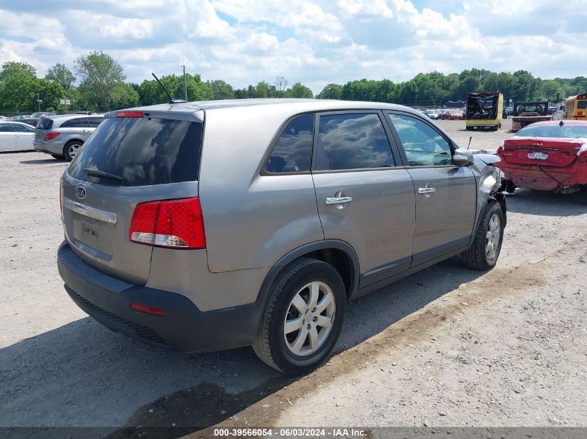 2012 Kia Sorento Lx VIN: 5XYKT3A16CG261012 Lot: 39566054