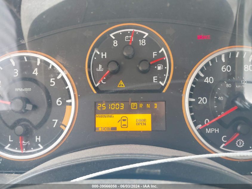 2011 Nissan Titan Sv VIN: 1N6BA0ED9BN317912 Lot: 39566058