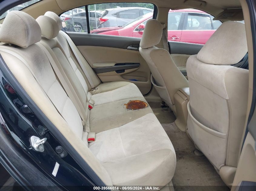 2010 Honda Accord 2.4 Lx-P VIN: 1HGCP2F43AA063136 Lot: 39566074