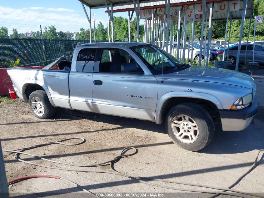 2002 Dodge Dakota Sport VIN: 1B7GL32X62S557455 Lot: 39566093