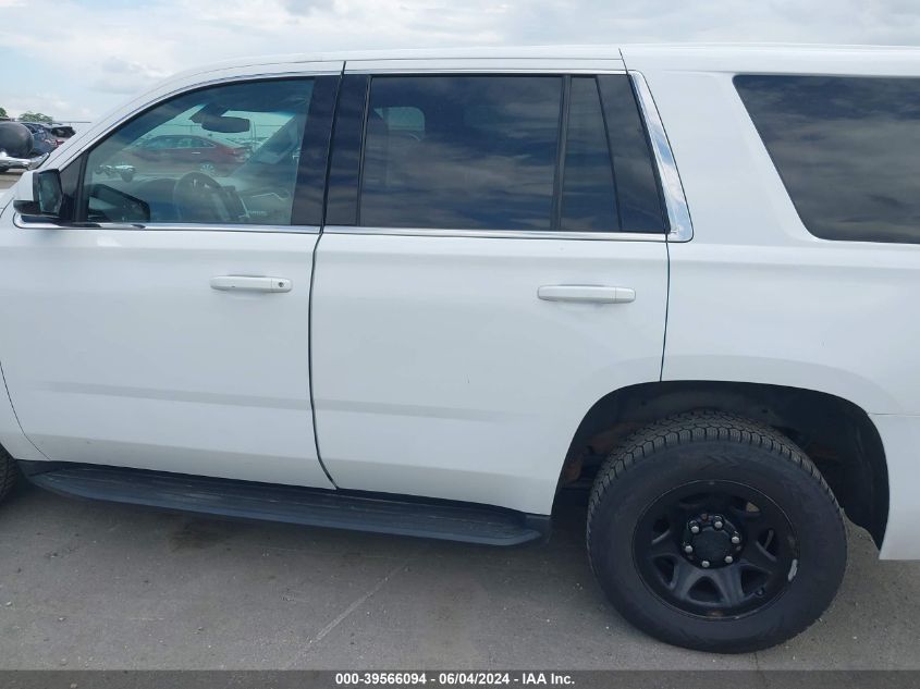 2019 Chevrolet Tahoe Police VIN: 1GNSKDEC7KR233828 Lot: 39566094