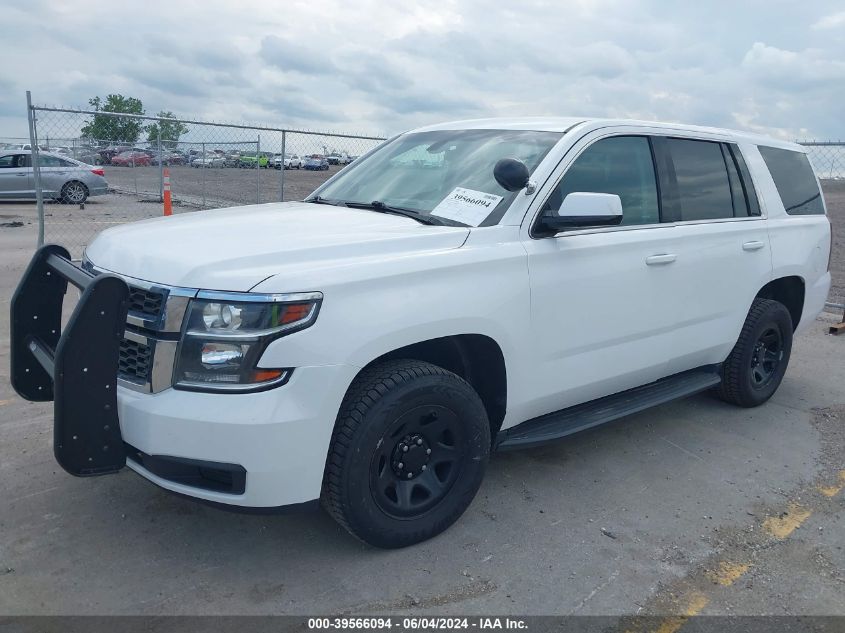 2019 Chevrolet Tahoe Police VIN: 1GNSKDEC7KR233828 Lot: 39566094