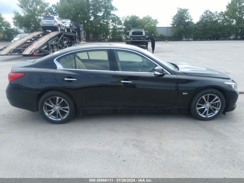 2017 Infiniti Q50 3.0T Signature Edition VIN: JN1EV7AR4HM839122 Lot: 39566111