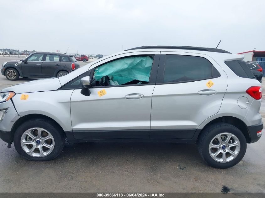 2021 Ford Ecosport Se VIN: MAJ6S3GL6MC395835 Lot: 39566118