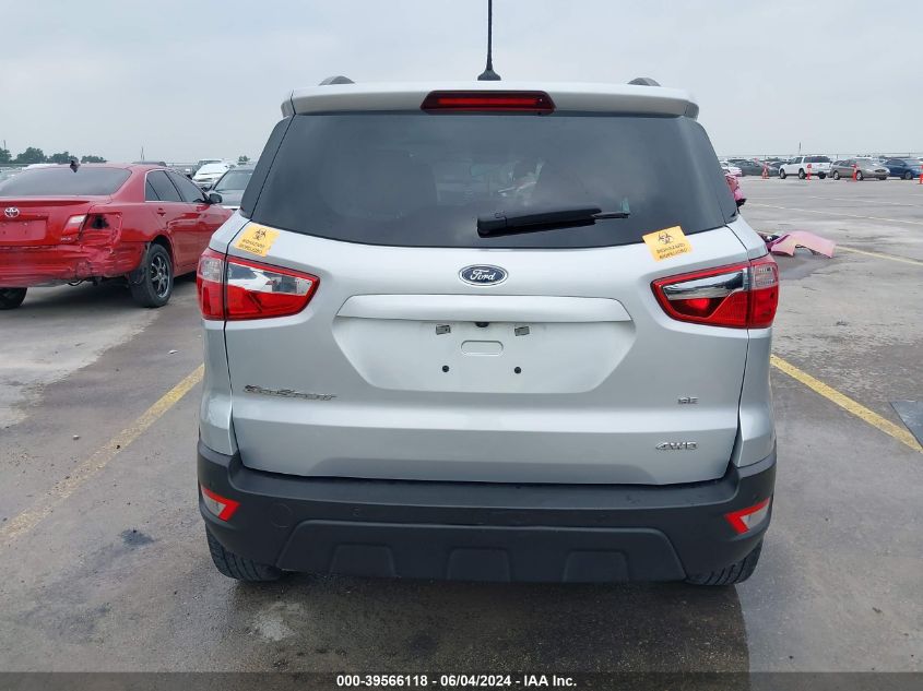 MAJ6S3GL6MC395835 2021 Ford Ecosport Se