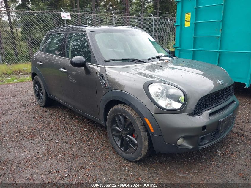 2011 Mini Cooper S Countryman VIN: WMWZC3C56BWL79140 Lot: 39566122