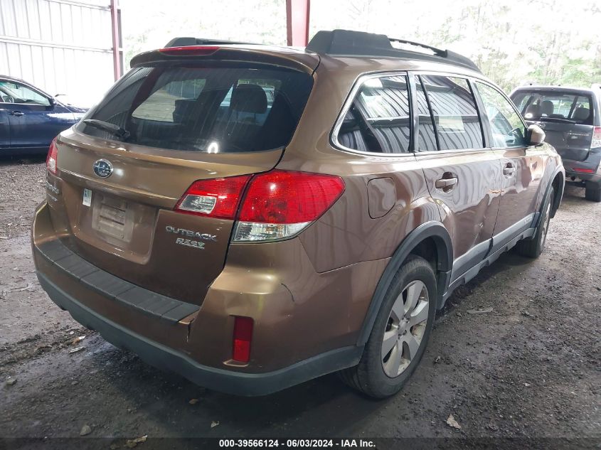 2011 Subaru Outback 2.5I Premium VIN: 4S4BRBCC2B3432845 Lot: 39566124