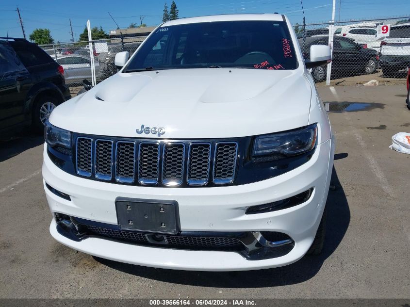 2015 Jeep Grand Cherokee Srt VIN: 1C4RJFDJ3FC827945 Lot: 39566164