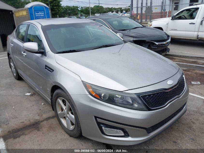 2014 Kia Optima Lx VIN: 5XXGM4A79EG268363 Lot: 39566183