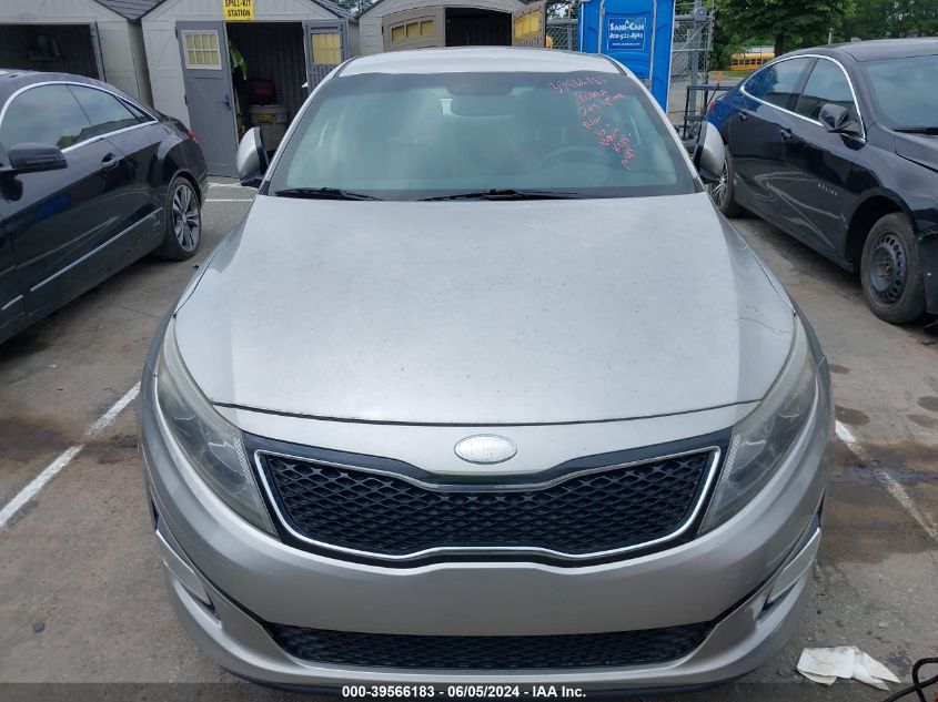 2014 Kia Optima Lx VIN: 5XXGM4A79EG268363 Lot: 39566183