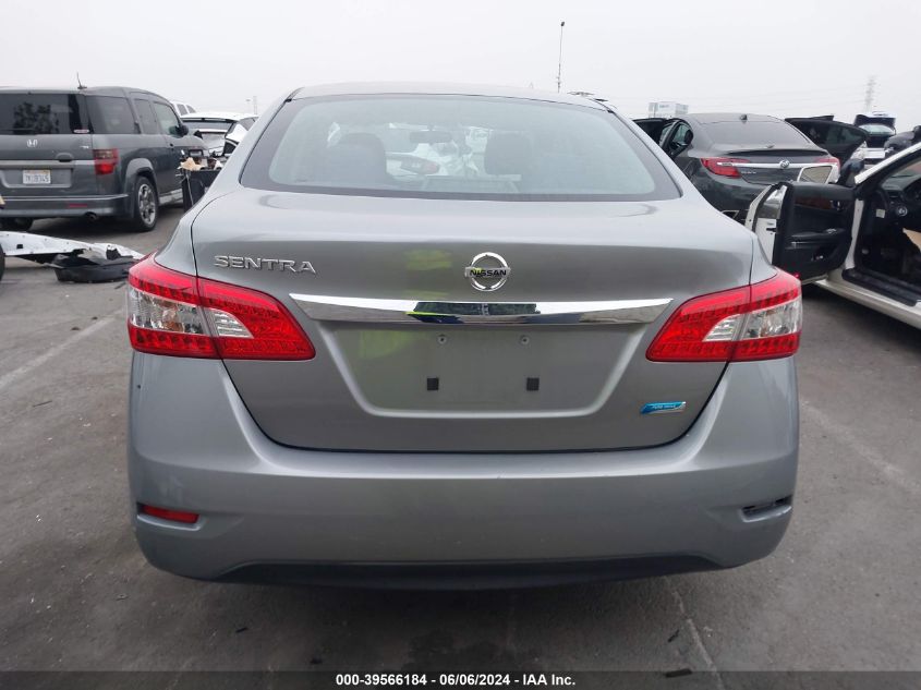 2014 Nissan Sentra S VIN: 3N1AB7AP3EY238041 Lot: 39566184