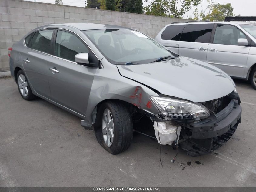 2014 Nissan Sentra S VIN: 3N1AB7AP3EY238041 Lot: 39566184