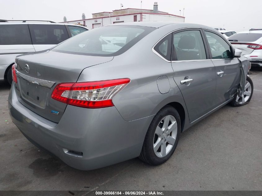 2014 Nissan Sentra S VIN: 3N1AB7AP3EY238041 Lot: 39566184