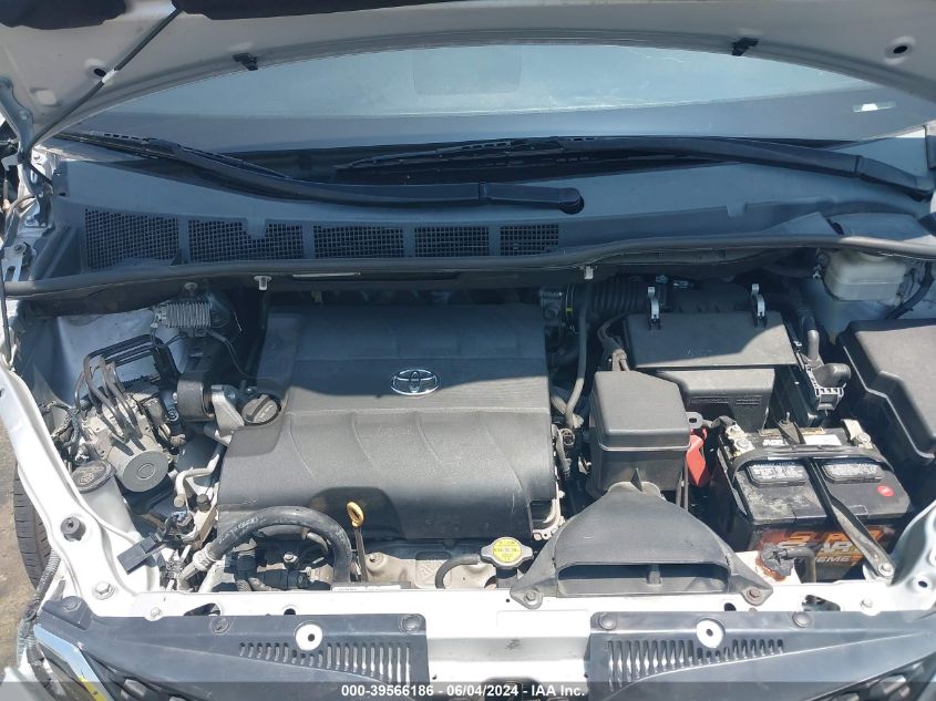 2014 Toyota Sienna L V6 7 Passenger VIN: 5TDZK3DC7ES419717 Lot: 39566186