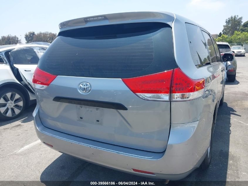 2014 Toyota Sienna L V6 7 Passenger VIN: 5TDZK3DC7ES419717 Lot: 39566186