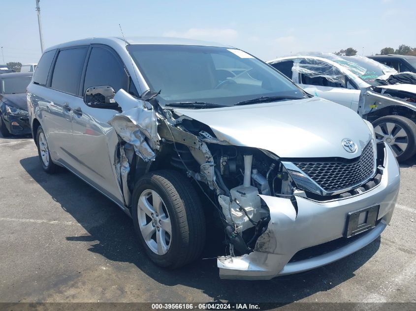 2014 Toyota Sienna L V6 7 Passenger VIN: 5TDZK3DC7ES419717 Lot: 39566186