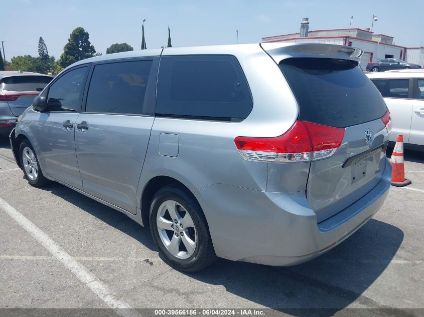 2014 Toyota Sienna L V6 7 Passenger VIN: 5TDZK3DC7ES419717 Lot: 39566186