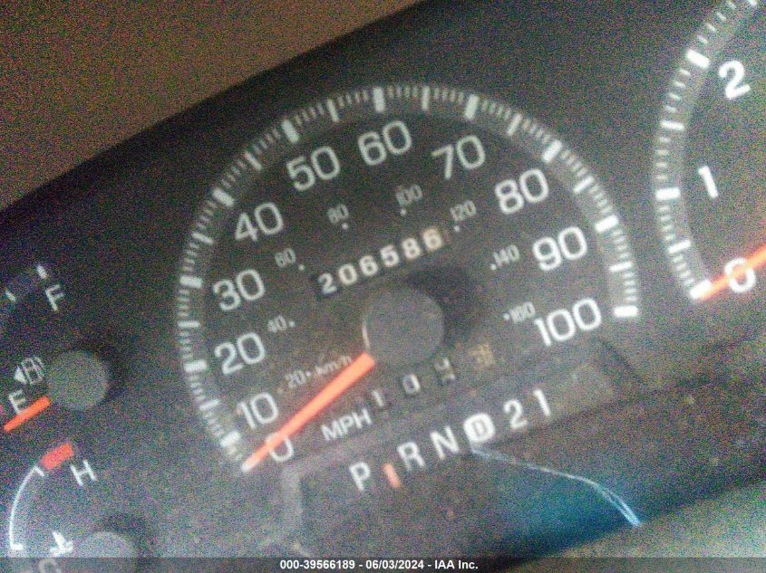 1998 Ford F-150 Standard/Xl/Xlt VIN: 1FTDX1724WNA05207 Lot: 39566189