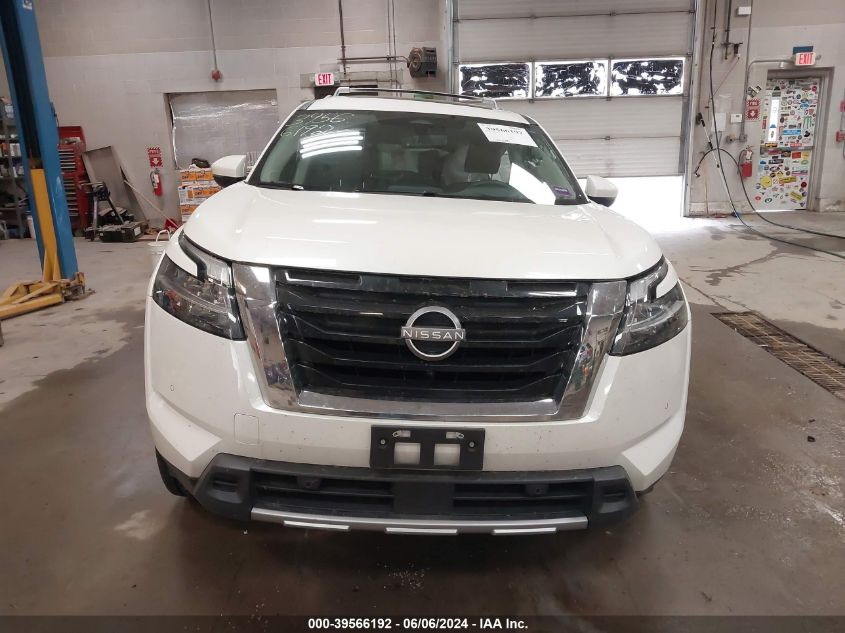 2023 Nissan Pathfinder Platinum 4Wd VIN: 5N1DR3DK8PC222441 Lot: 39566192