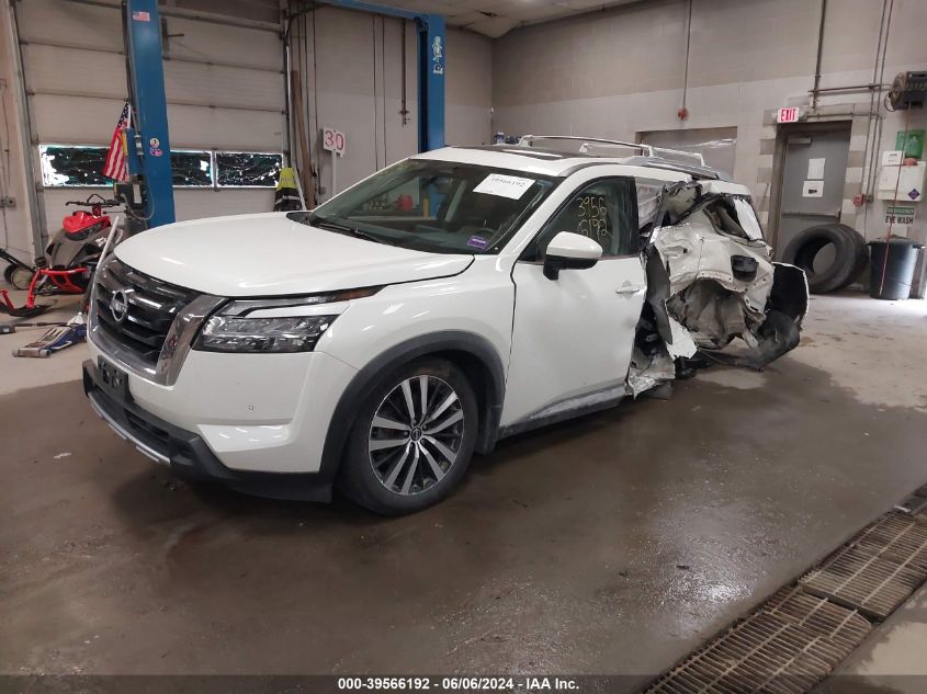 2023 Nissan Pathfinder Platinum 4Wd VIN: 5N1DR3DK8PC222441 Lot: 39566192