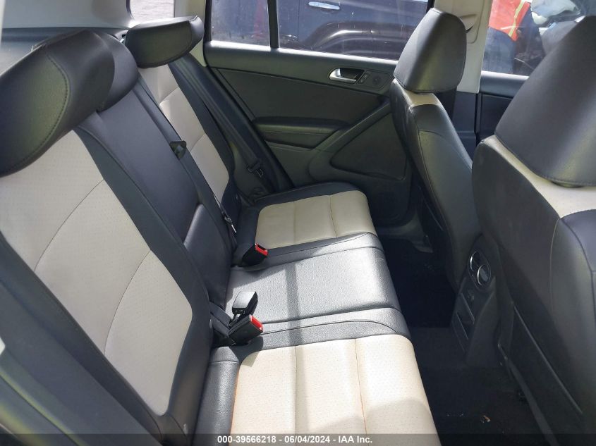 2016 Volkswagen Tiguan R-Line/S/Se/Sel VIN: WVGBV7AX4GW587658 Lot: 39566218