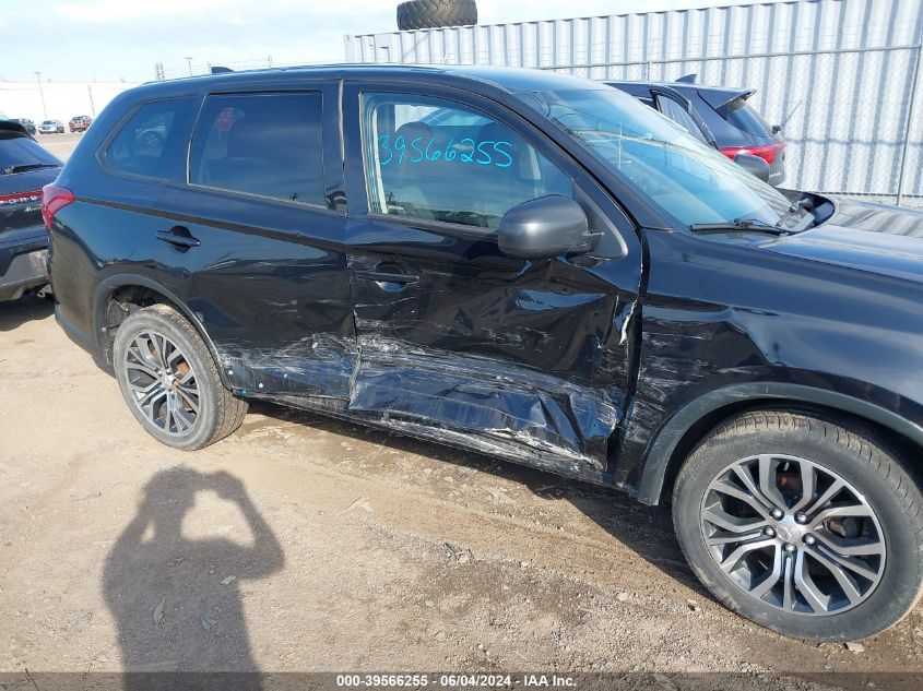 2017 Mitsubishi Outlander Es VIN: JA4AZ2A35HZ054328 Lot: 39566255