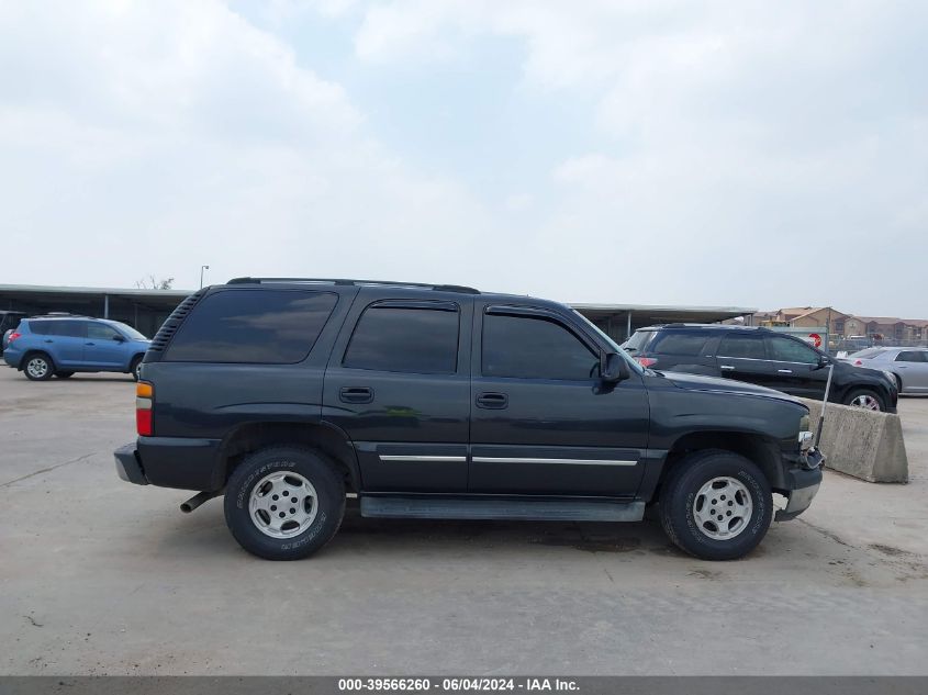 2005 Chevrolet Tahoe Ls VIN: 1GNEC13T35R218176 Lot: 39566260