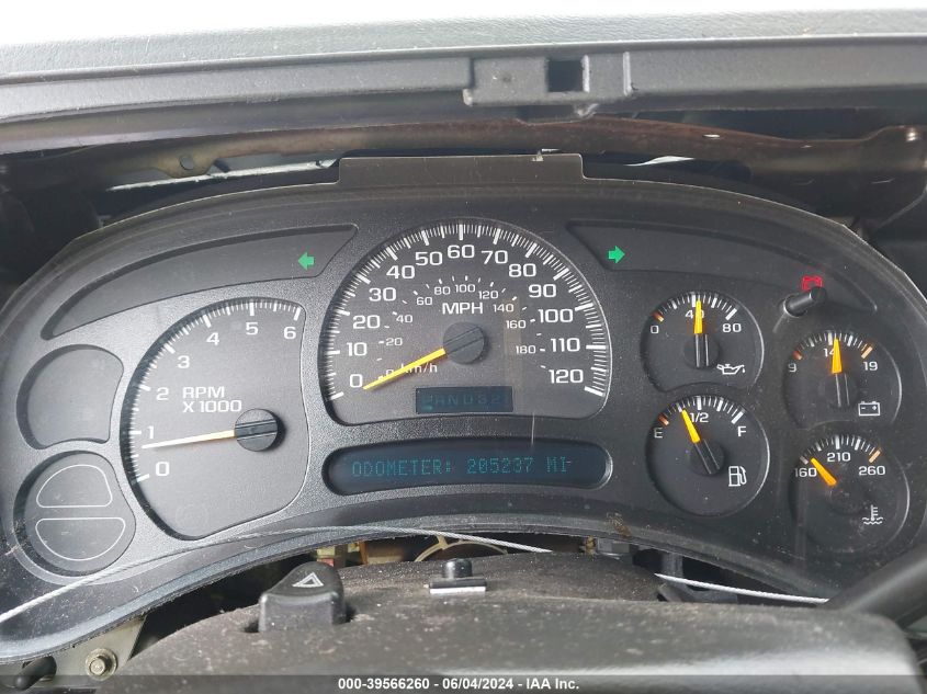 2005 Chevrolet Tahoe Ls VIN: 1GNEC13T35R218176 Lot: 39566260