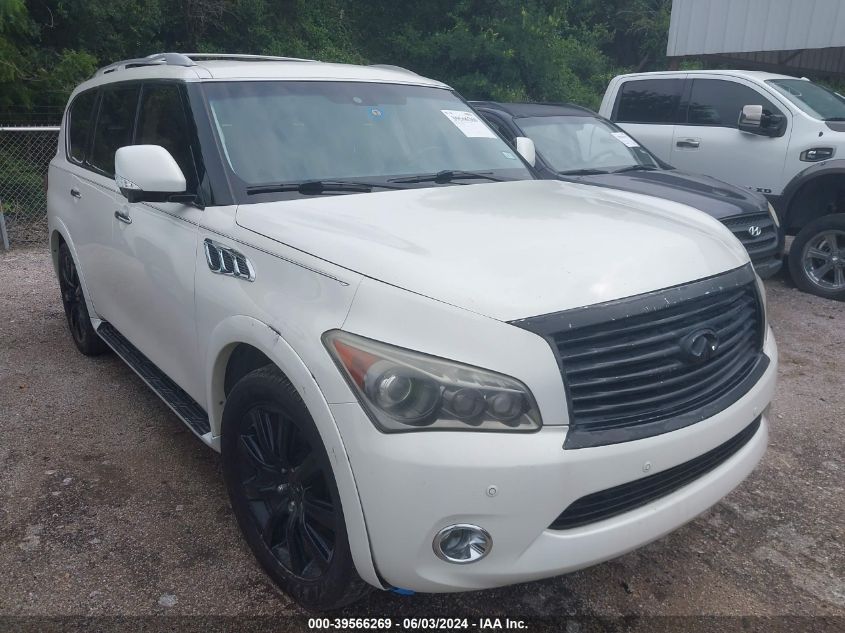 2014 Infiniti Qx80 VIN: JN8AZ2NF5E9556198 Lot: 39566269