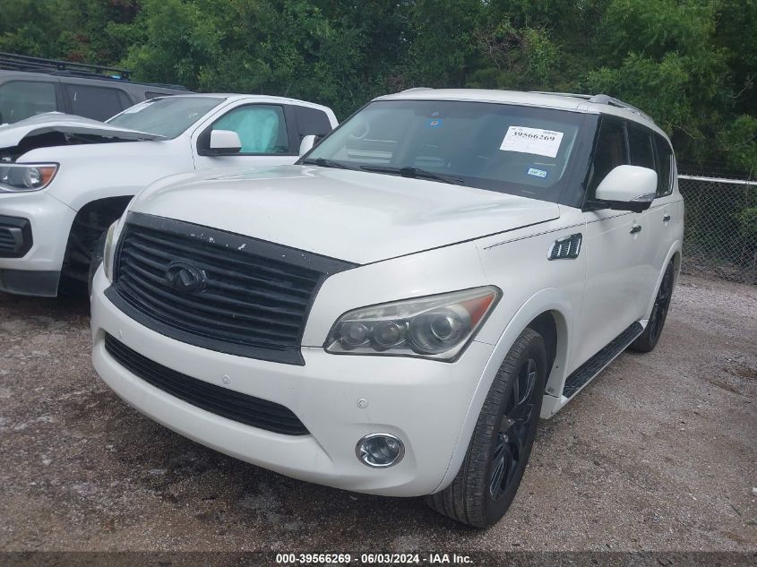 2014 Infiniti Qx80 VIN: JN8AZ2NF5E9556198 Lot: 39566269