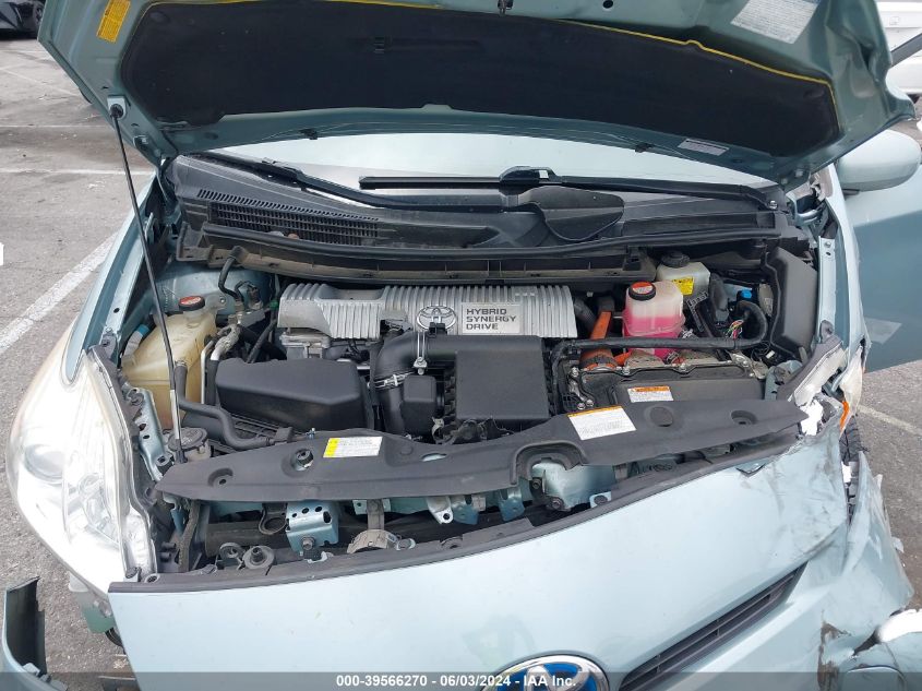 2015 Toyota Prius Two VIN: JTDKN3DU6F1975095 Lot: 39566270