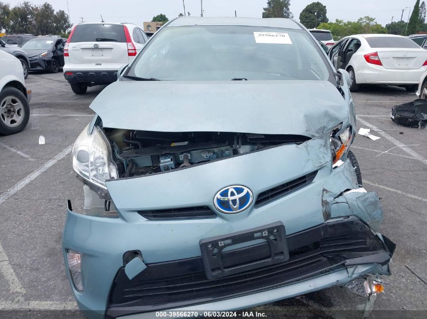 2015 Toyota Prius Two VIN: JTDKN3DU6F1975095 Lot: 39566270