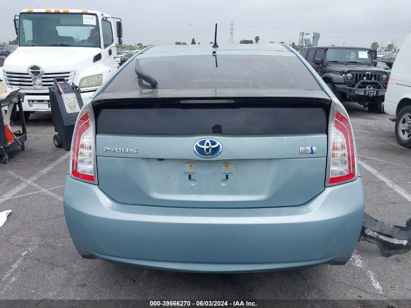 2015 Toyota Prius Two VIN: JTDKN3DU6F1975095 Lot: 39566270