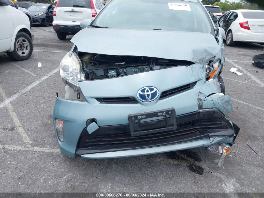 2015 Toyota Prius Two VIN: JTDKN3DU6F1975095 Lot: 39566270