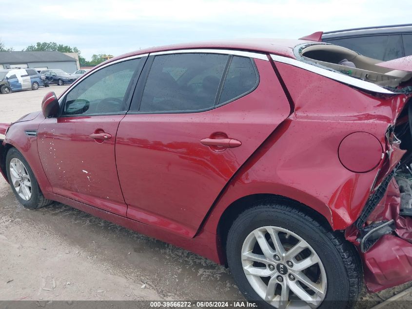 2011 Kia Optima Lx VIN: KNAGM4A76B5186149 Lot: 39566272