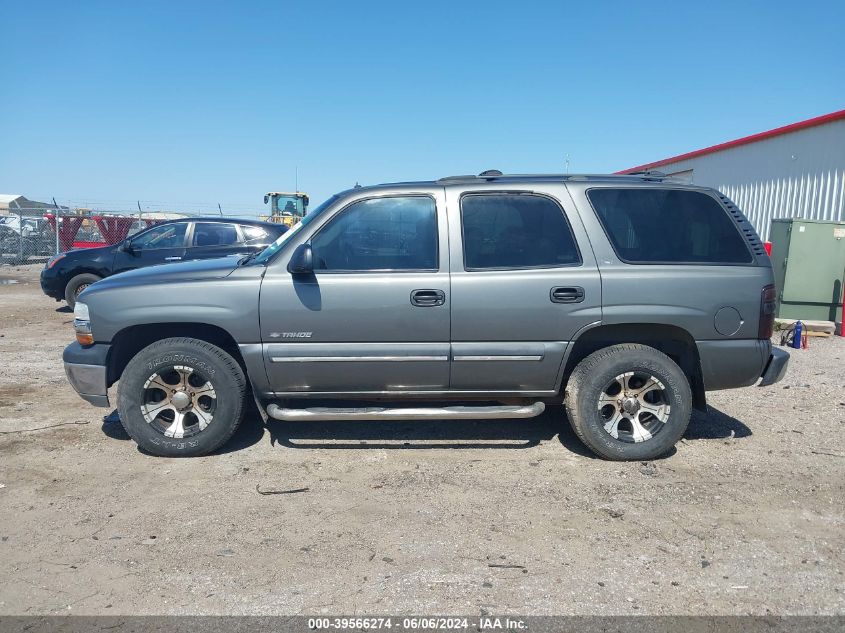 2002 Chevrolet Tahoe Ls VIN: 1GNEK13Z42R165071 Lot: 39566274