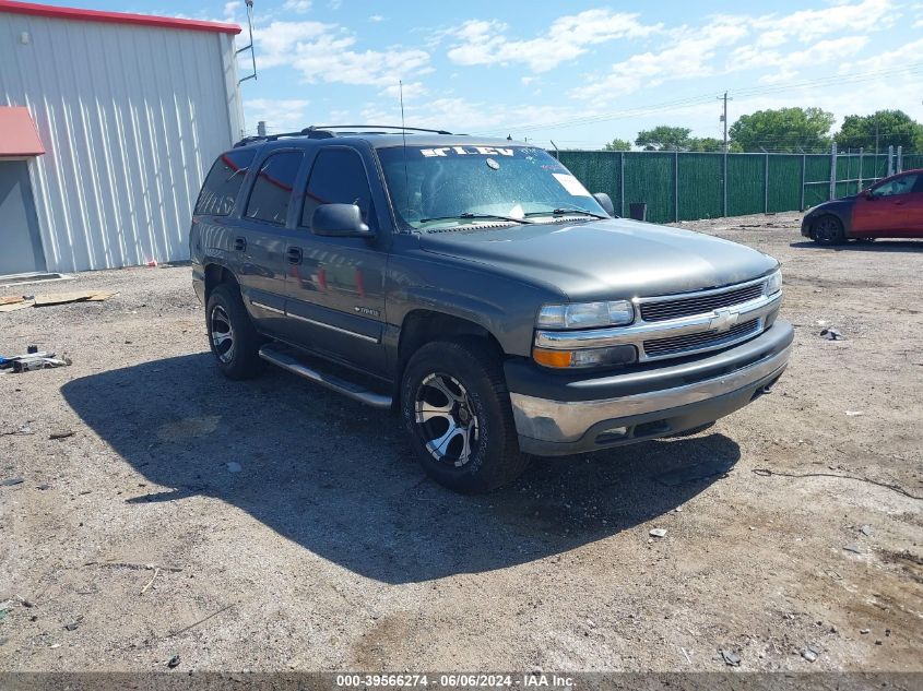 2002 Chevrolet Tahoe Ls VIN: 1GNEK13Z42R165071 Lot: 39566274