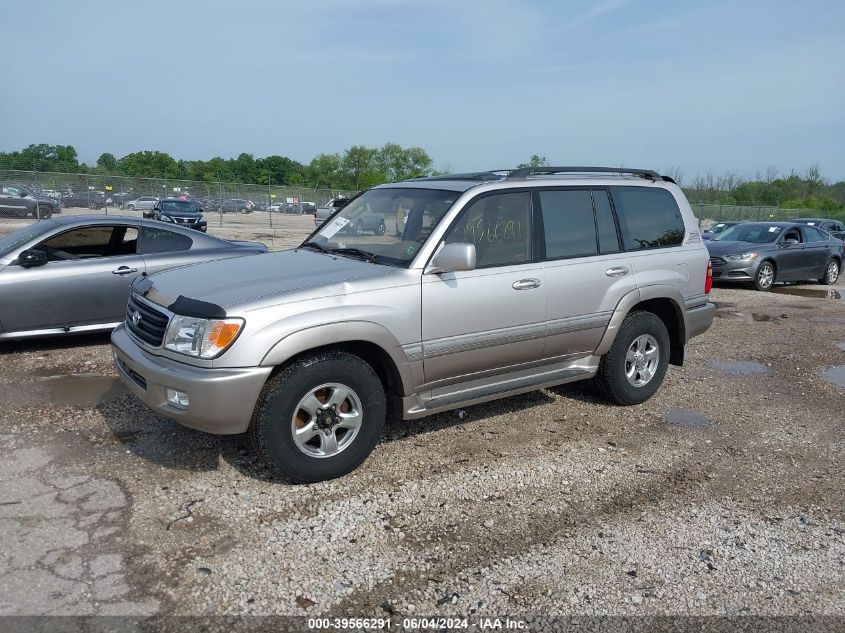 2001 Toyota Land Cruiser VIN: JTEHT05J112015555 Lot: 39566291