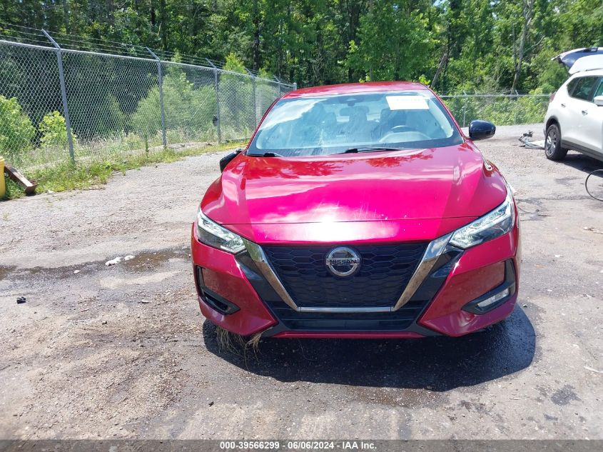 2020 Nissan Sentra Sr Xtronic Cvt VIN: 3N1AB8DV9LY224741 Lot: 39566299