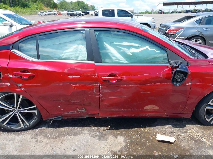 2020 Nissan Sentra Sr Xtronic Cvt VIN: 3N1AB8DV9LY224741 Lot: 39566299