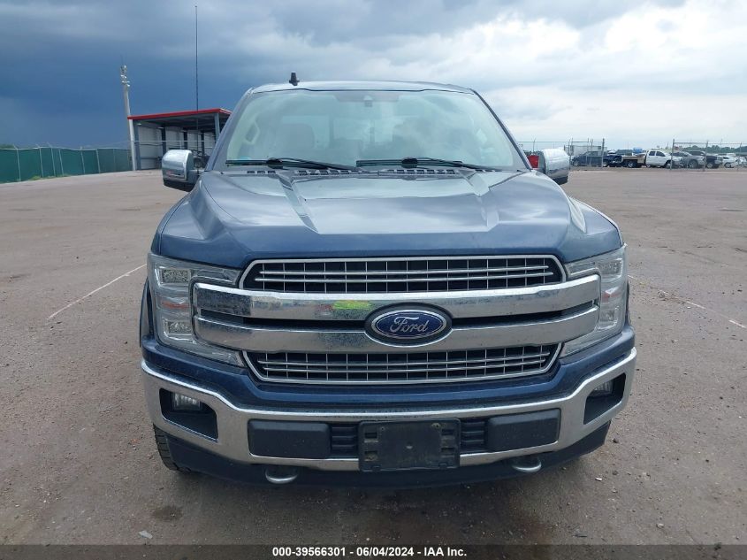 2019 Ford F-150 Lariat VIN: 1FTEW1E54KFA41634 Lot: 39566301