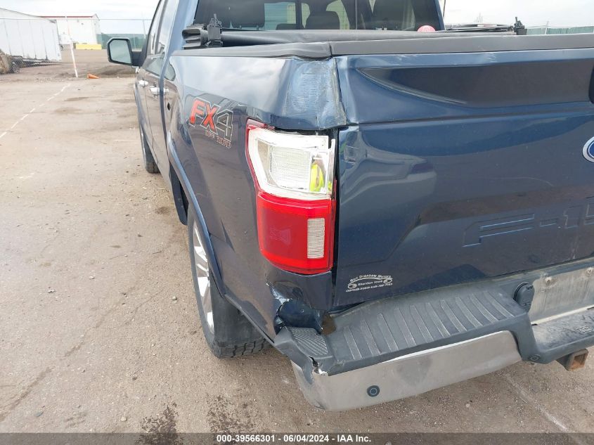 2019 Ford F-150 Lariat VIN: 1FTEW1E54KFA41634 Lot: 39566301