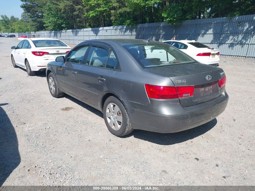 2009 Hyundai Sonata Gls VIN: 5NPET46C59H510818 Lot: 39566308