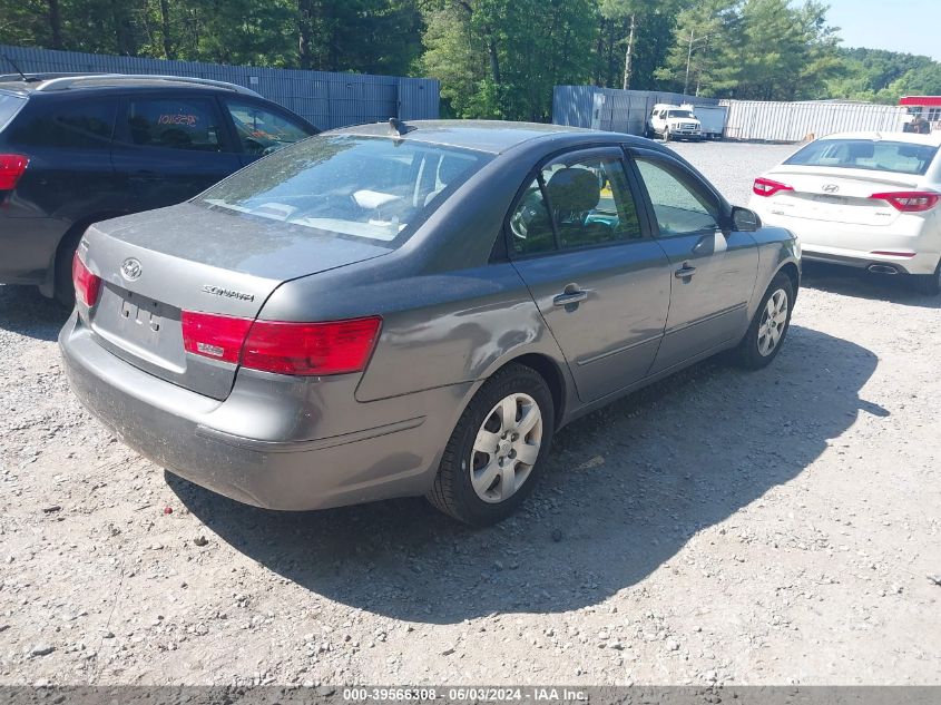 2009 Hyundai Sonata Gls VIN: 5NPET46C59H510818 Lot: 39566308